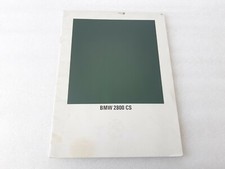 Brochure BMW 2800 CS 1970 