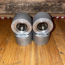 VTG 60’s Roller Derby Skate Co. Loose Ball Steele Skateboard Wheels Prototype?