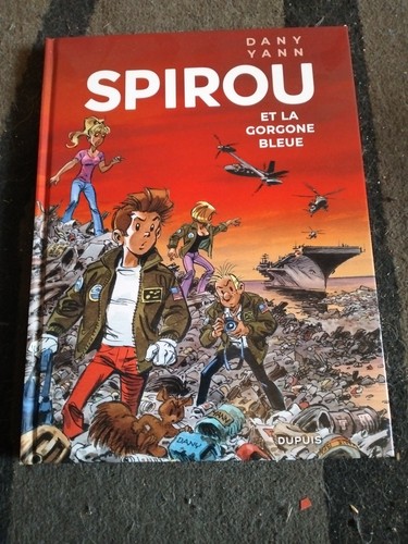 Spirou gorgone bleue - gorgone,