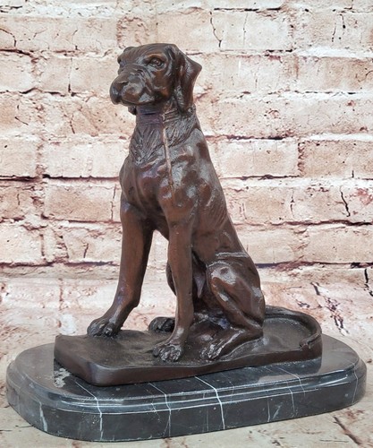 Statue chien labrador en - statue,