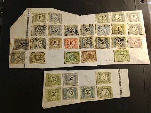 Congo belge anciens timbres - congo,