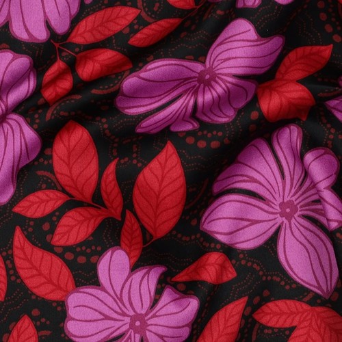 Coupon satin coton - satin,
