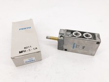 New Festo MFH-5-1/4 Solenoid Valve 24-120psi 6211
