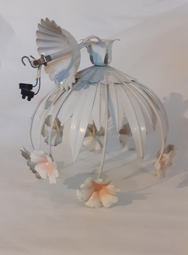 1960s flower pattern iron - flower,