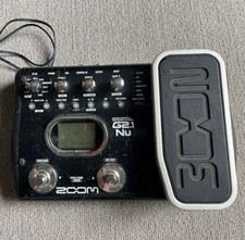 ZOOM G2.Nu Guitar Effecter USB Audio L/F Pedal Black Good GP