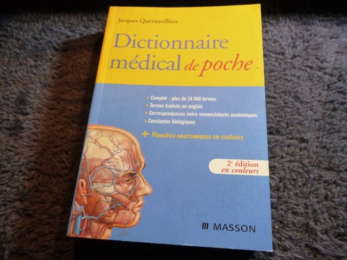 Livre dictionnaire médical - livre, de