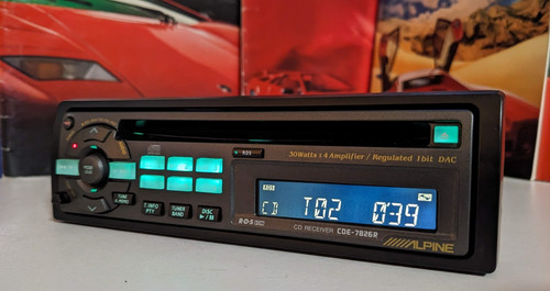 Alpine cde 7826r - fm/am, cd