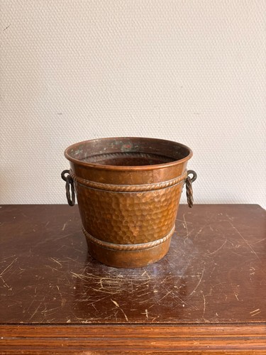Cachet pot seau cuivre - seau,