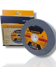 Disque de meule en pierre abrasive TOPLENASHOP 150 mm 150 x 32 x 16 Grain 80 ...