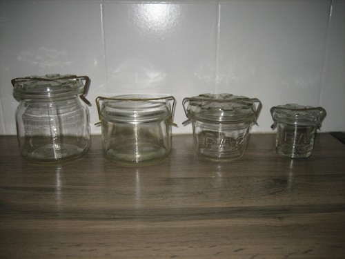 Lot bocal bocaux verre - ,