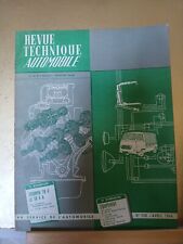 Revue Technique Automobile n°