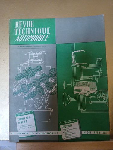 Revue technique automobile - automobile, n°