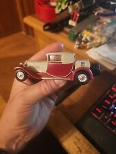 MATCHBOX-MODELS OF YESTERYEAR-Y-24 1927 BUGATTI Type 44 Rare RED / GRAY 1983