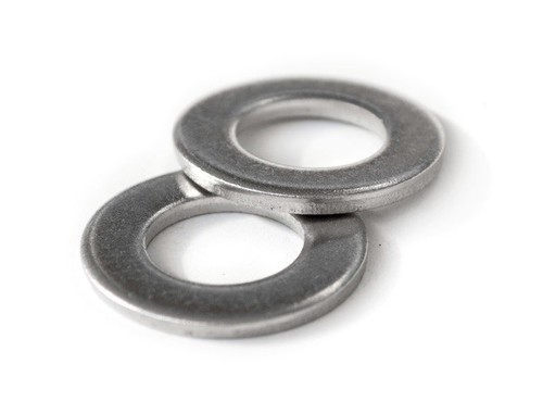 Stainless steel flat washer - steel,