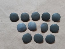 Jeu de 12 boutons métal pour