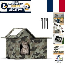 Maison pour Chat d'Extérieur