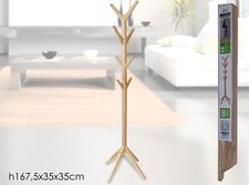 Porte-Manteau Sur Pied En Bois
