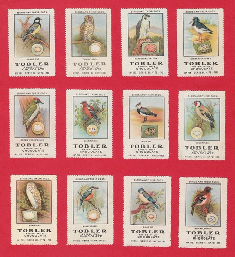 Poster stamps birds - &, their