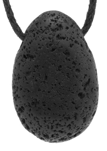 Pendentif pierre lave - pendentif, de