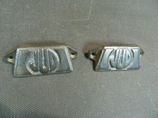 Lot de 2 anciennes poignées