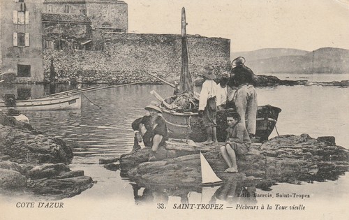 Saint tropez pêcheurs - saint-tropez,, la