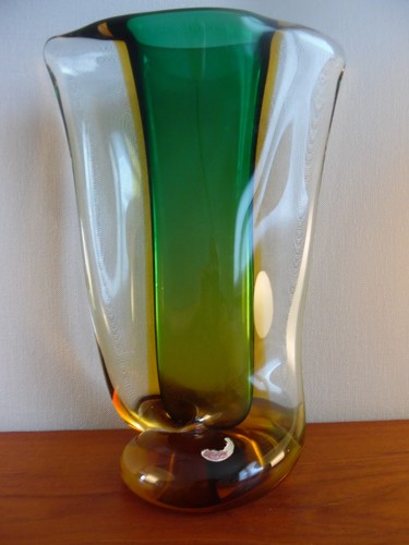 Superbe vase verre - en,