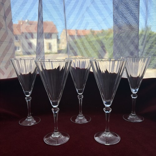 Verres vin rouge cristal - 5,