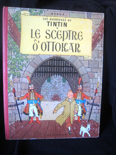 Tintin sceptre d - sceptre, d'ottokar
