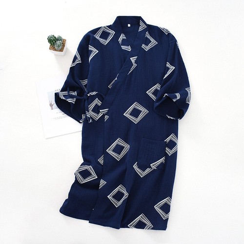 Pyjama yukata kimono coton - en,
