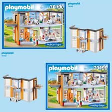PLAYMOBIL 70190 Grand hopital 4404 70191 9848 6660