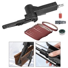 Ponceuse à bande pneumatique, polissage du métal et du bois, rectifieuse