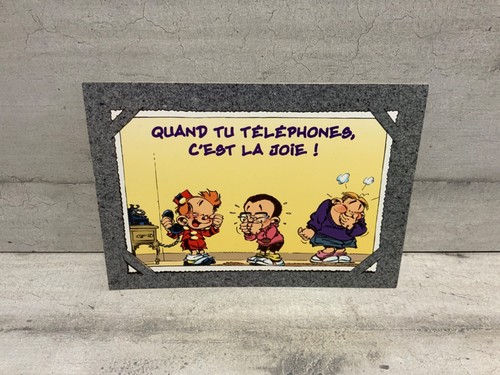 Carte postale spirou - carte,