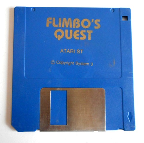 Flimbo quest atari st - flimbo's,