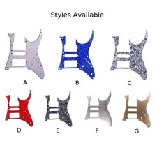 Pickguard guitare électrique muticolor design personnalisé parfait pour Ibanez