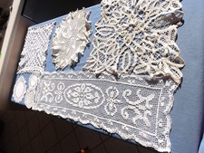 lot de 18 napperons anciens