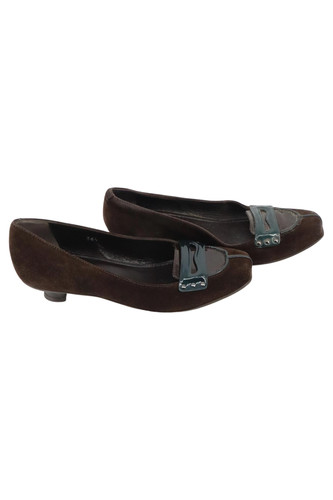 Hogan chaussons femme marron - hogan,