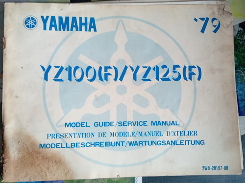 Manuel atelier yamaha 125 - manuel, d