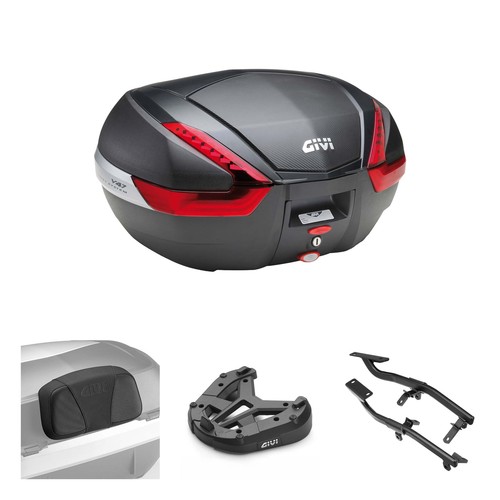Givi v47nn red - carbon, look