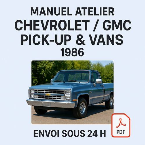 Manuel atelier chevrolet gmc - chevrolet,