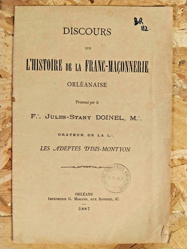 Rare 1887 jules doinel - rare,