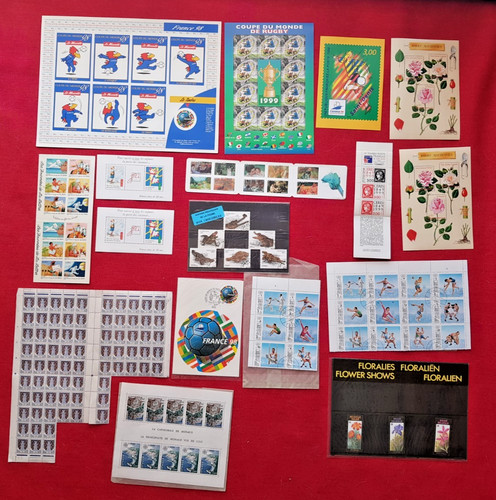 Lot collection timbres - collection,