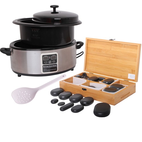 Kit massage basic aux - aux, pierres