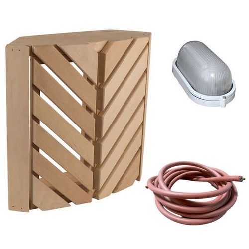 Ensemble leuchte pour sauna - ensemble,