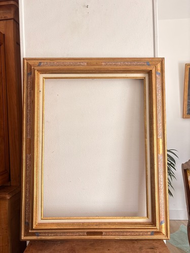 Ancien cadre doré bois neo - ancien,