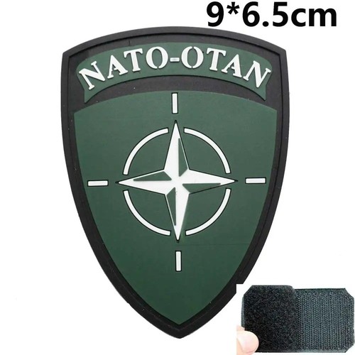 Patch militaire nato otan pvc - patch,