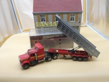 Camion Semi BENNE DE CHANTIER  1/60éme MAJORETTE Occasion Bon état