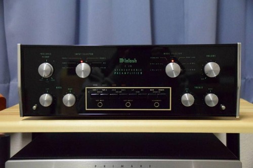 Préamplificateur mcintosh c28 - préamplificateur,
