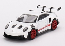 Porsche 911 (992) GT3 RS - White/Red - Mini GT 1:64
