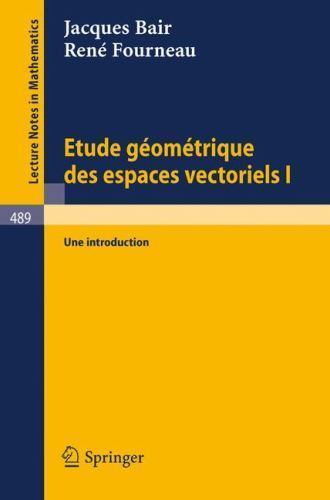 Etude geometrique des espaces - geometrique,