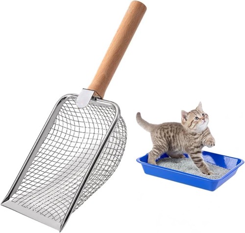 Pelle litière chat acier - chat,
